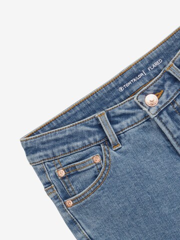 TOM TAILOR Flared Jeans in Blauw