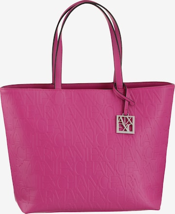 ARMANI EXCHANGE Shopper in Pink: front
