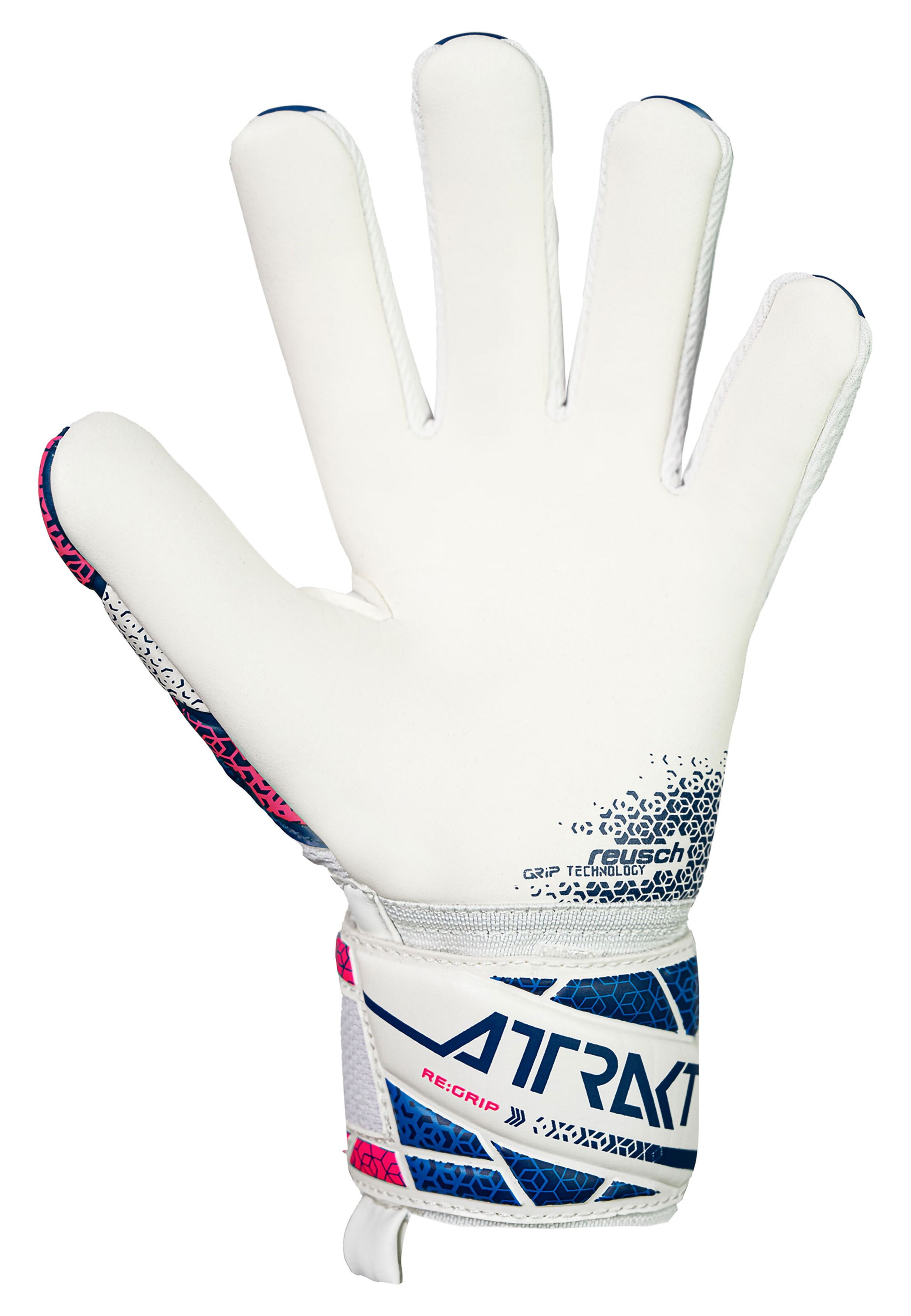 REUSCH Sports gloves 'Attrakt RE:GRIP NC Junior' in Purple