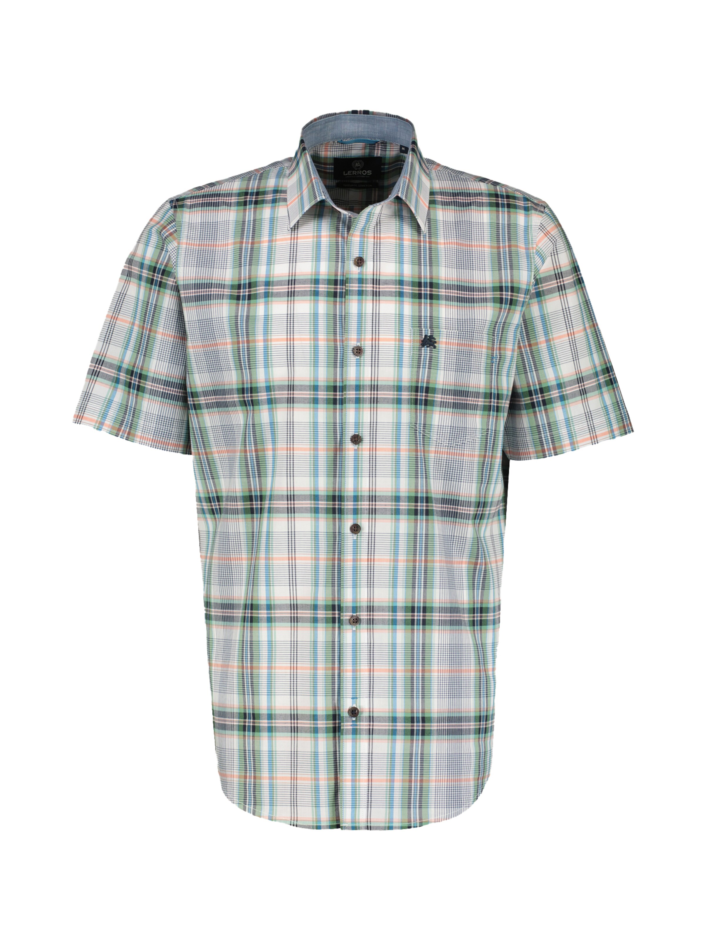 LERROS Button Up Shirt in Mixed colors: front