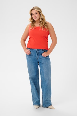 KAFFE CURVE Top 'KCcarina' in Rot