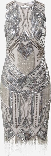 Rochie de cocktail Frock and Frill pe gri deschis / argintiu, Vizualizare produs