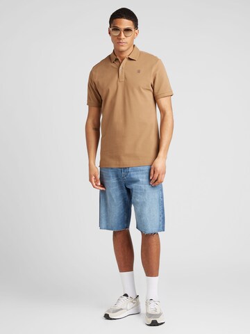 G-STAR Shirt 'Dunda' in Bruin