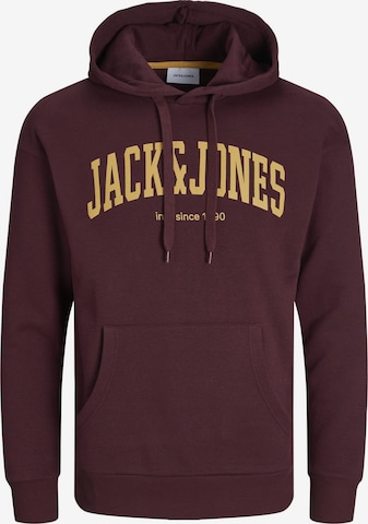 raudona JACK & JONES Megztinis be užsegimo 'JJEJosh': priekis