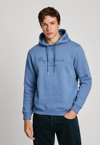 Pepe Jeans Sweatshirt 'NEW NOUVEL' in Blau: Vorderseite