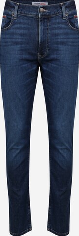 Tommy Jeans Plus Džíny 'Scanton' – modrá: přední strana