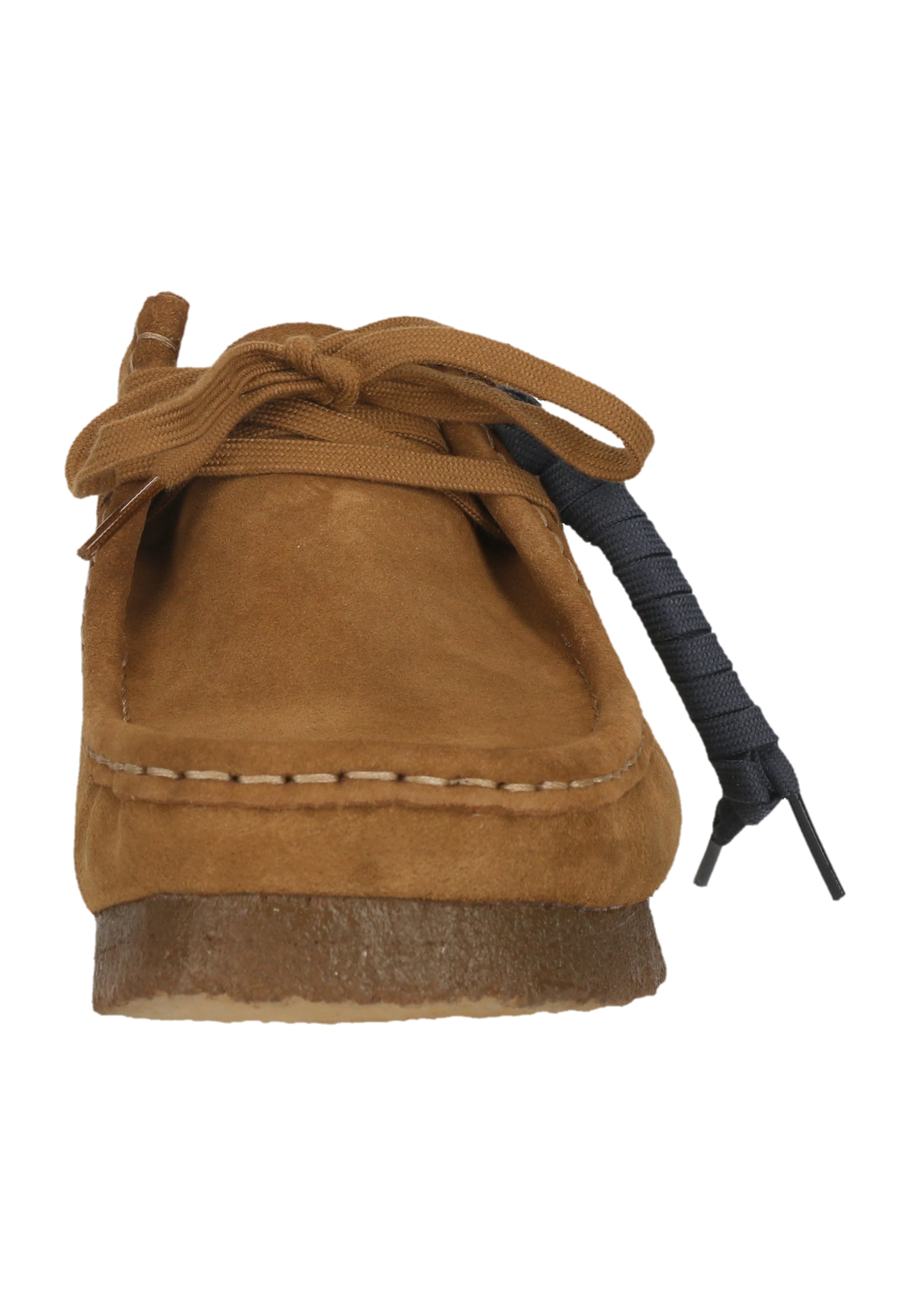 CLARKS Mokassin 'Wallabee' in Braun