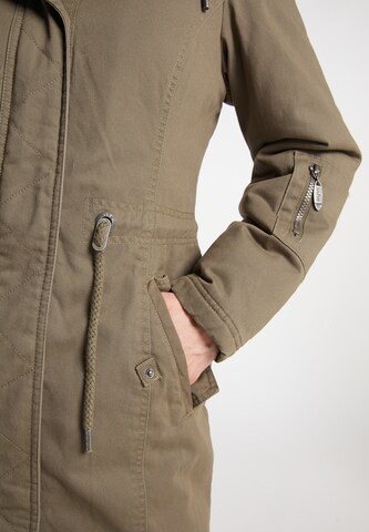 usha BLUE LABEL Winter Parka in Green