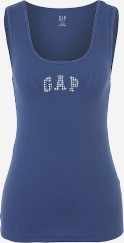 Gap Tall Топ в Синий: спереди