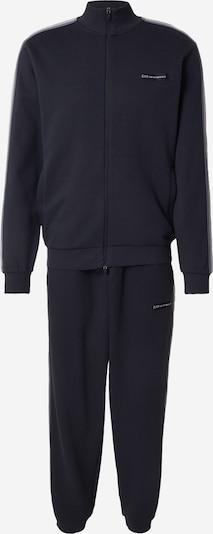 S dydžio Treniruočių kostiumas iš EA7 Emporio Armani, spalva – šviesiai pilka / juoda / balta, Prekių apžvalga