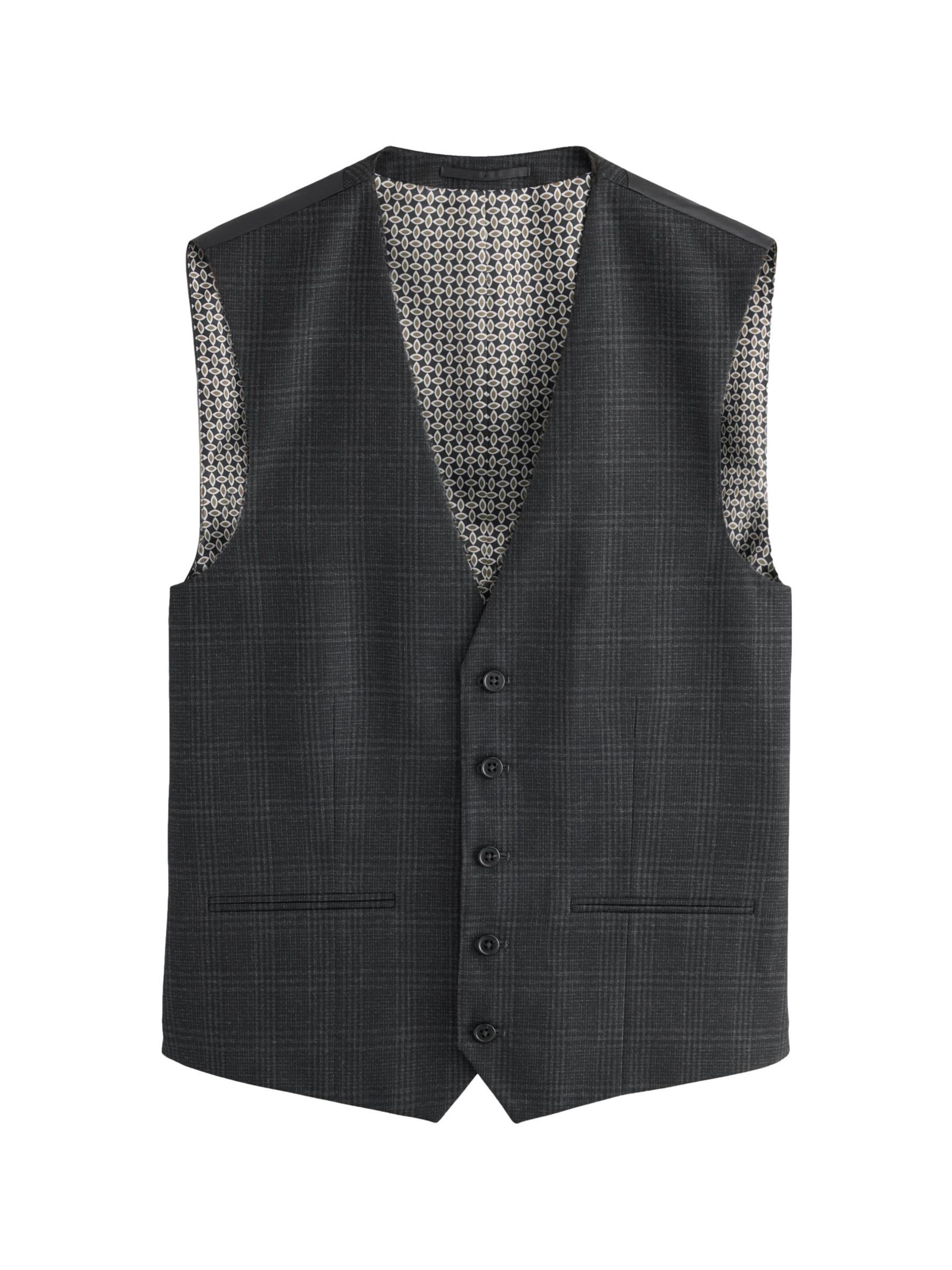 Gilet da completo di Next in grigio: frontale