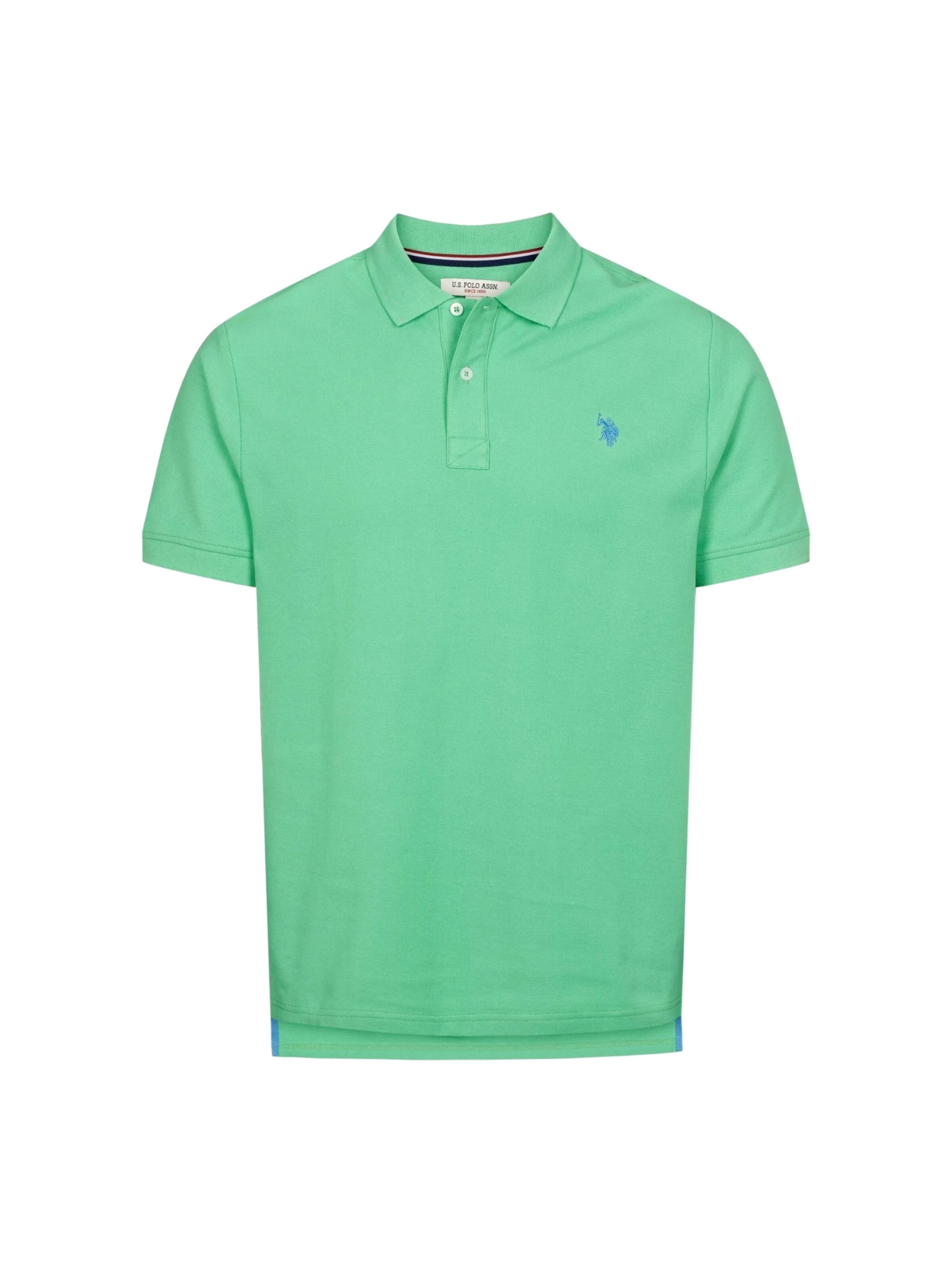 U.S. POLO ASSN. Bluser & t-shirts 'UMALFRED' i blå / grøn, Produktvisning