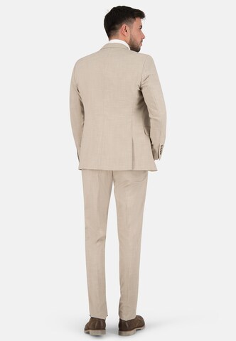 Prestije Slim fit Suit in Beige