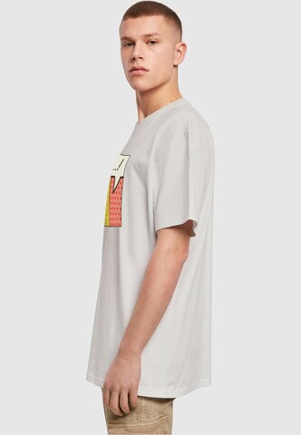 Merchcode Shirt 'Silent Sign Comic' in Grey