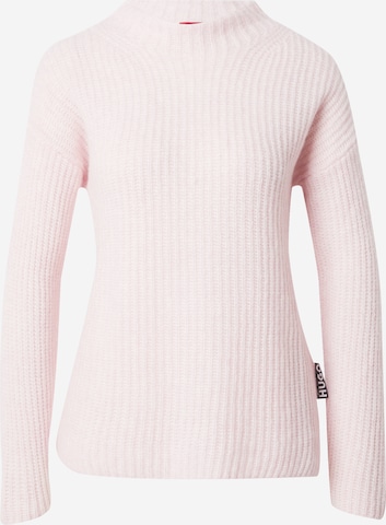 HUGO Red Pullover 'Sandrickyn' in Pink: predná strana