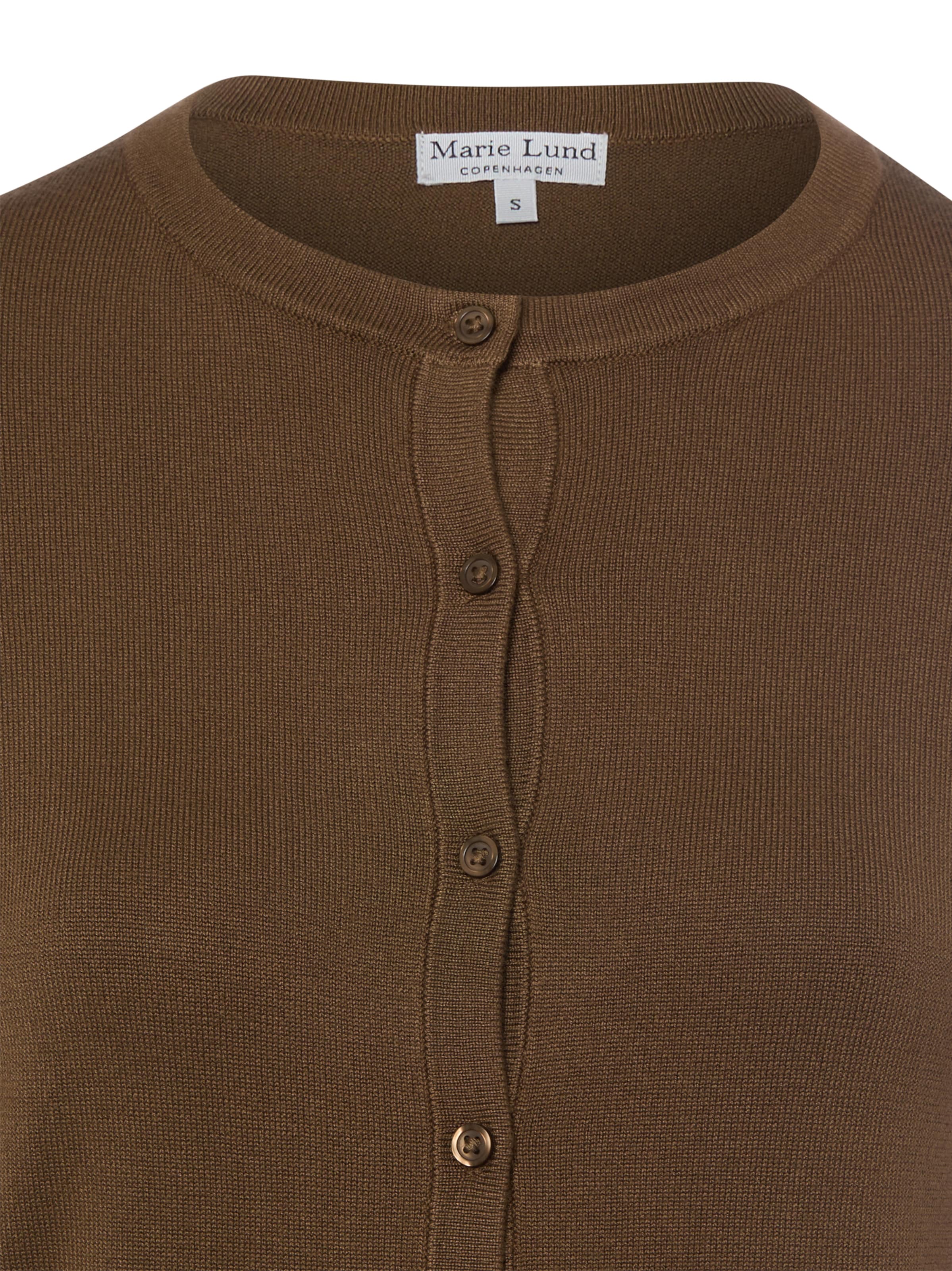 Cardigan Marie Lund en marron