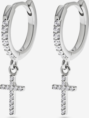 CHRIST Ohrringe in Silber: Vorderseite