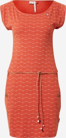 Ragwear Letní šaty 'TAG' – červená: přední strana