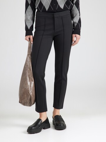 Marc O'Polo DENIM Slim fit Pants in Black: front