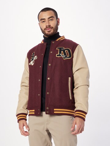 Iriedaily Between-season jacket in Red: front