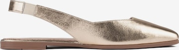 L37 HANDMADE SHOESMokasinke 'WESTCOAST' - zlatna boja: prednji dio