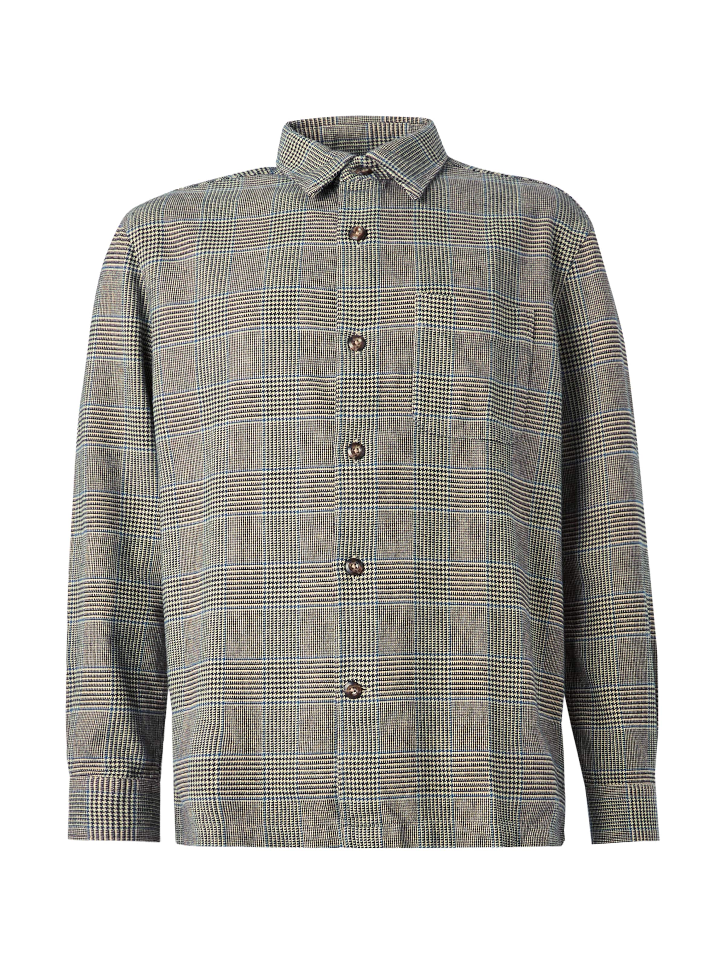 TOMMY HILFIGER Рубашка в Бежевый / Синий / Черный, Обзор товара