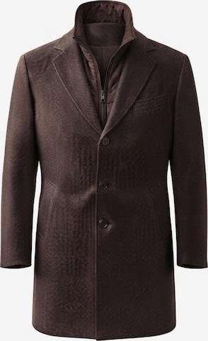 Il Lanificio Winter Coat in Brown: front