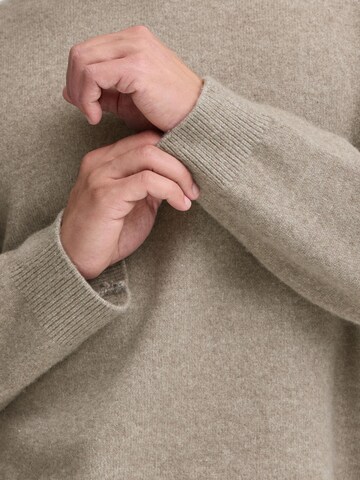 Casual Friday - Jersey 'CFAdils ONeck Knit' en marrón
