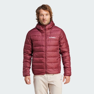 ADIDAS TERREX Outdoorjas in Rood: voorkant