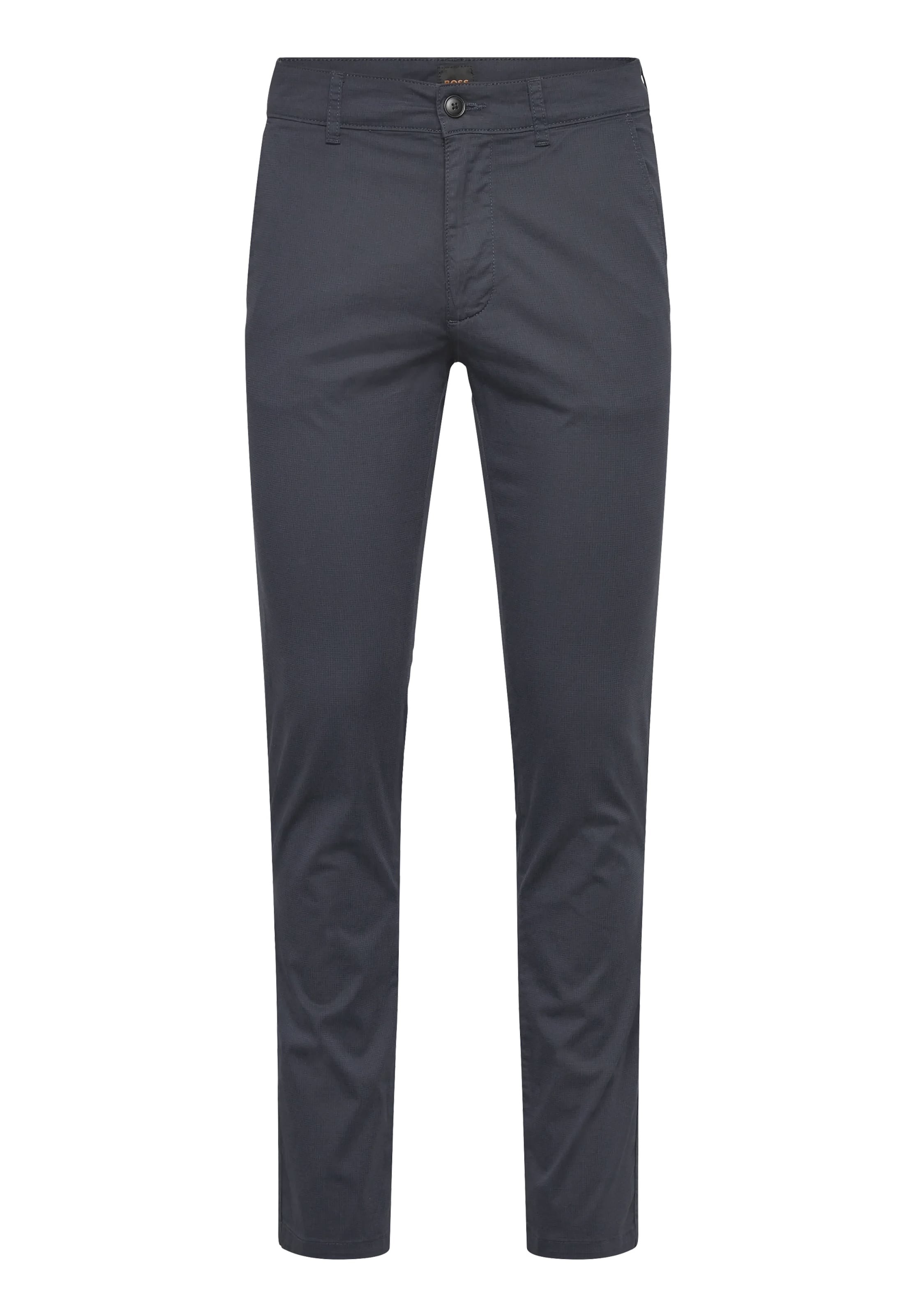 BOSS Chino Pants in Blue: front