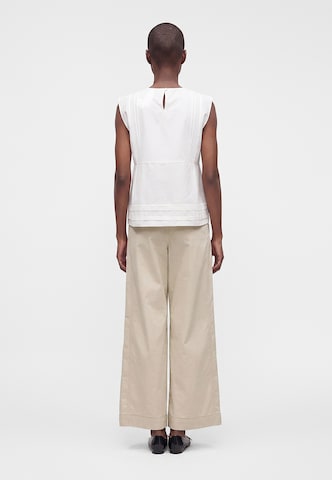 Weekend Max Mara Blusentop 'VALLO' in Weiß