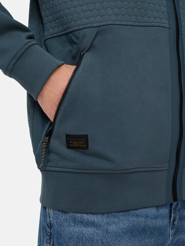CAMEL ACTIVE Zip-Up Hoodie in Blue