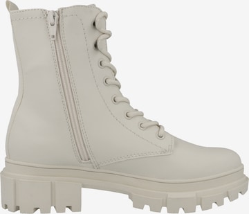 s.Oliver Lace-Up Ankle Boots in Beige