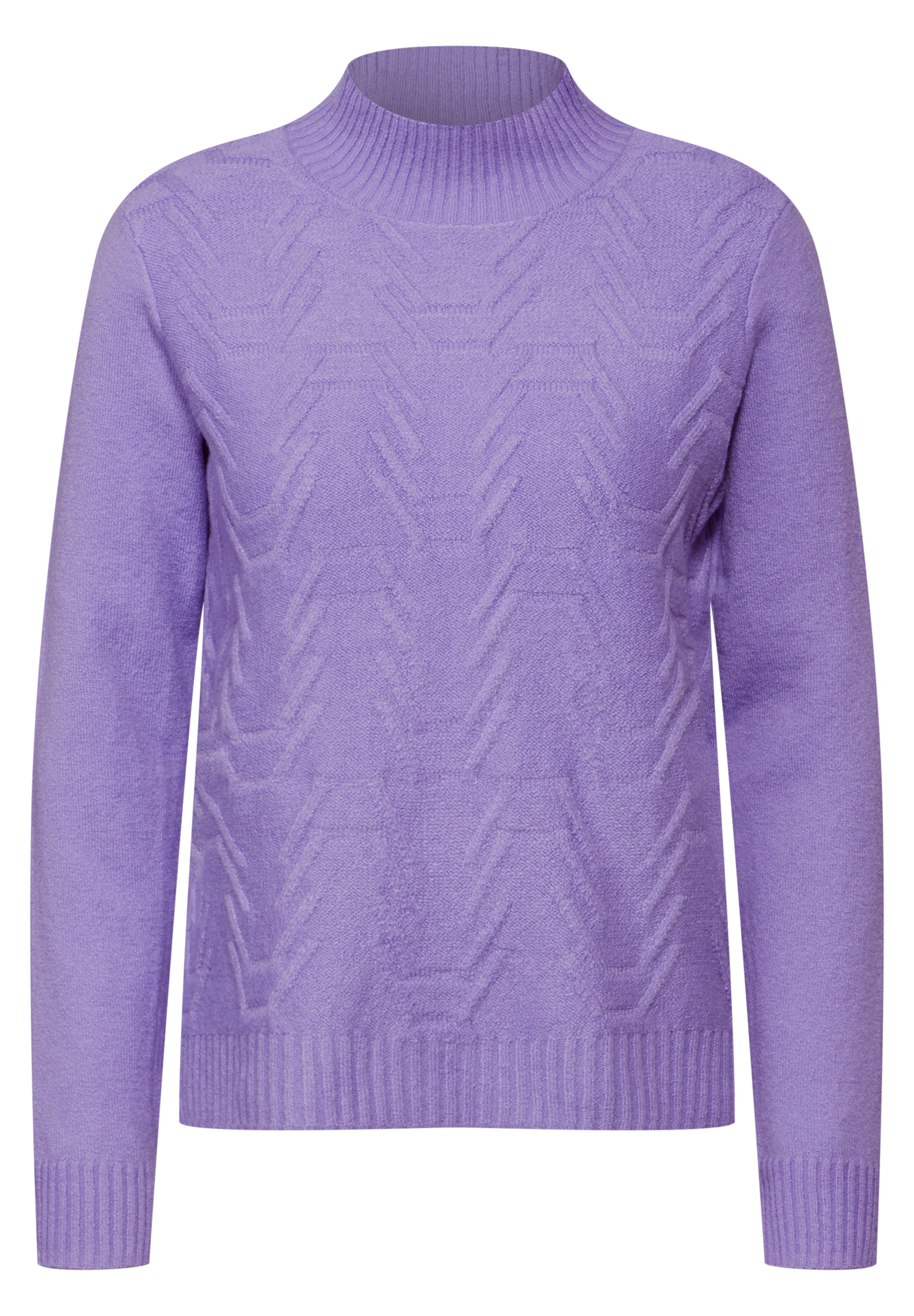 CECIL Sweater in Purple: front
