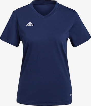 ADIDAS PERFORMANCE Sportshirt 'Entrada 22' in Blau: Vorderseite