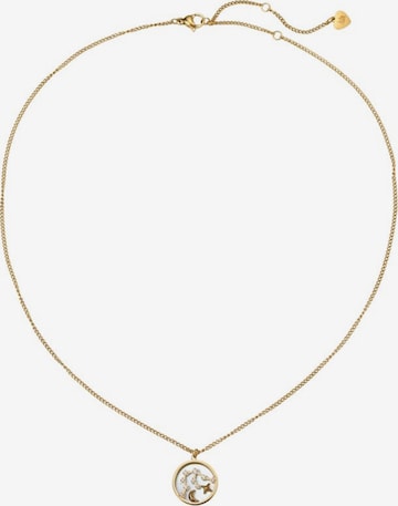 Hey Happiness Necklace 'Dreamy Pisces' in Gold: front
