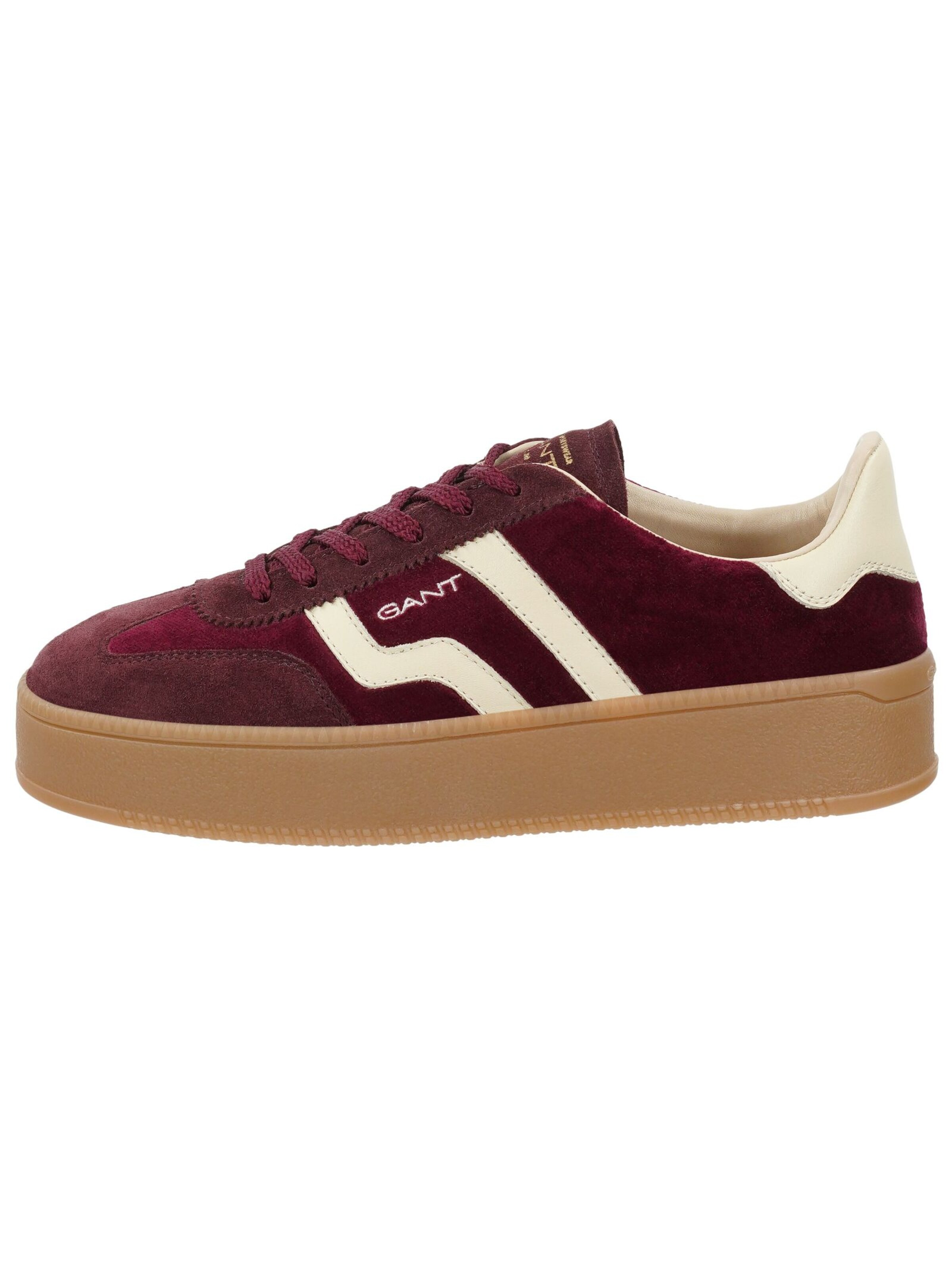 Baskets basses GANT en rouge
