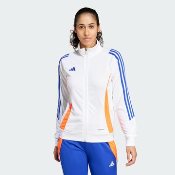 ADIDAS PERFORMANCE Training jacket 'Tiro 24' in White: front