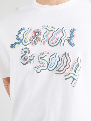 T-Shirt SCOTCH & SODA en blanc