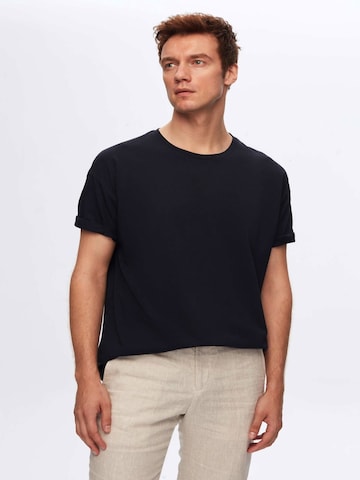 D’S Damat Shirt in Blauw: voorkant