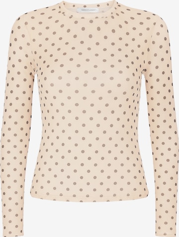 SASSYCLASSY Shirt in Beige: Vorderseite