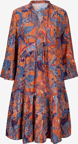 Robe Linea Tesini by heine en orange : devant