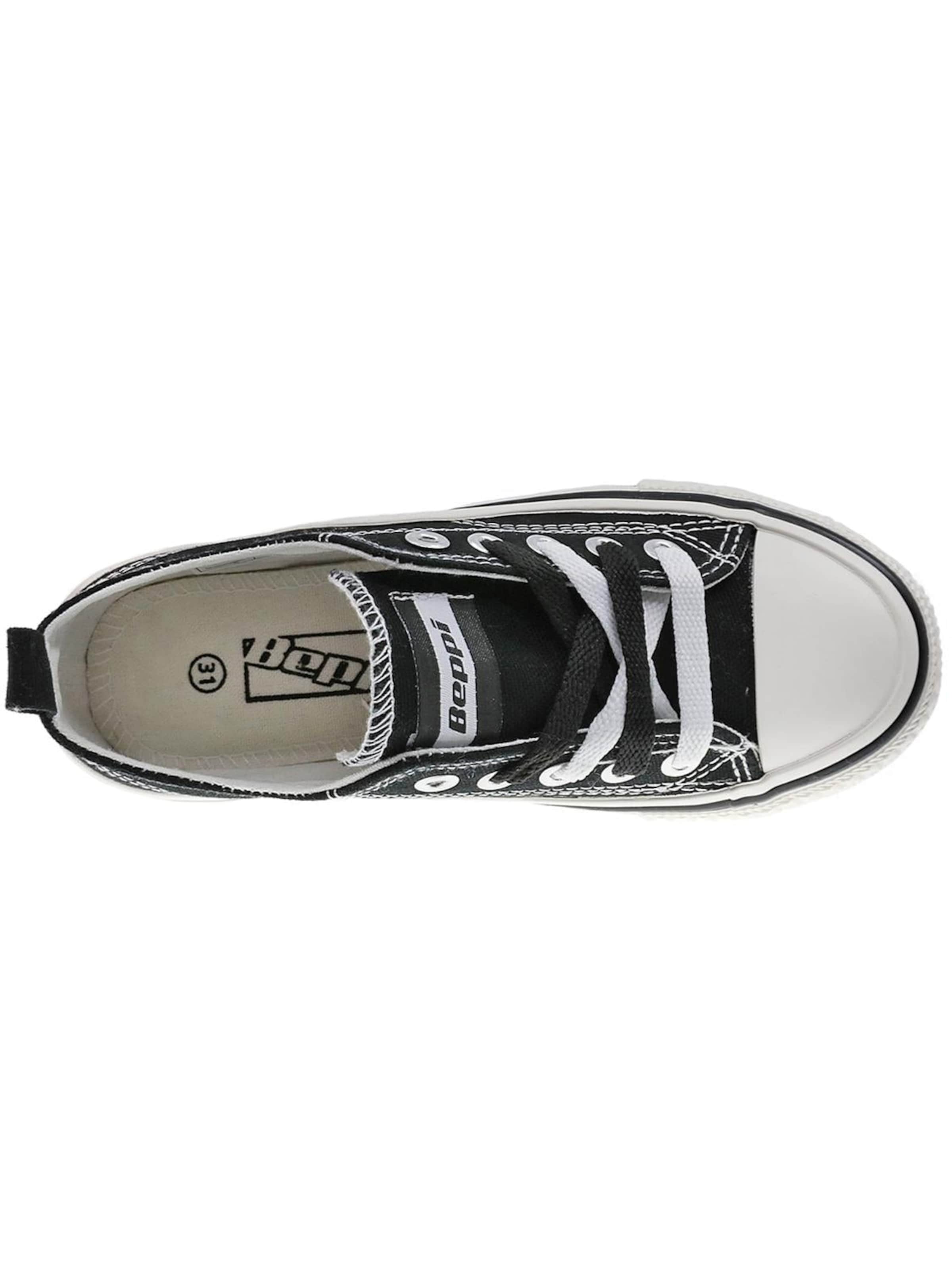 Beppi Sneakers 'Canvas Shoe' i sort