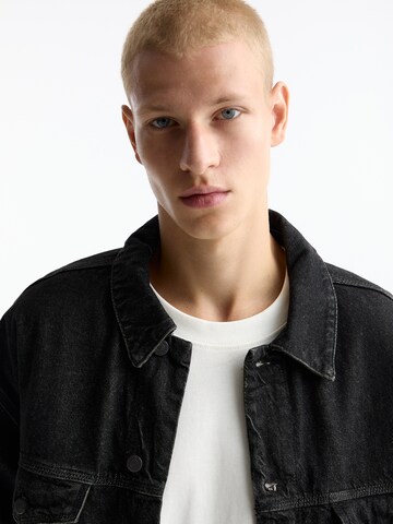 Veste mi-saison Pull&Bear en noir