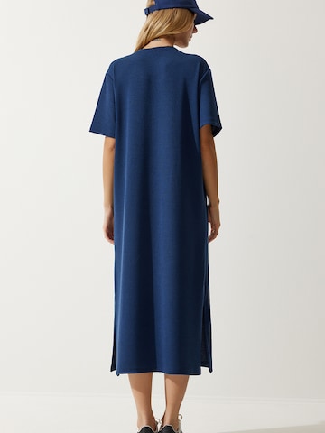 Happiness İstanbul Šaty - Modrá