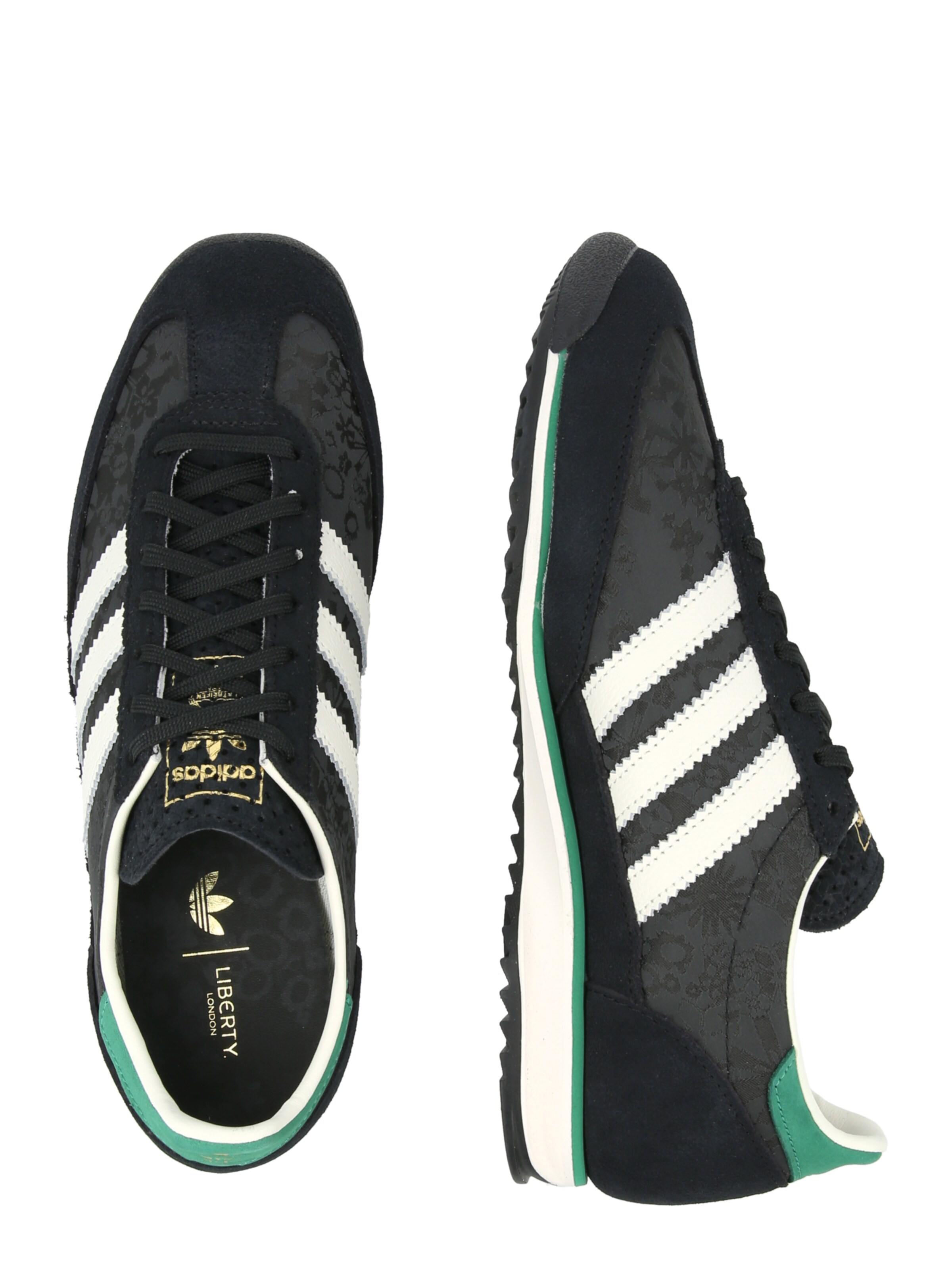 ADIDAS ORIGINALS Низкие кроссовки 'SL 72' в Черный