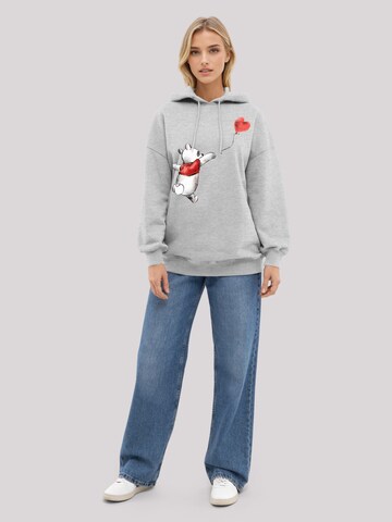 Sweat-shirt 'Winnie Puuh Balloon' F4NT4STIC en gris