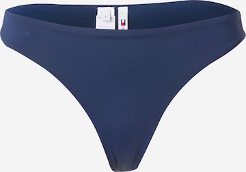 Tommy Jeans Bikinihose 'THONG' in Blau: predná strana