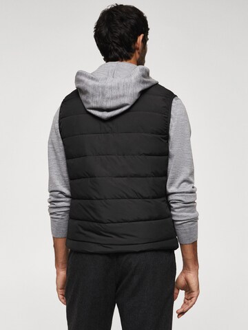 MANGO MAN Vest 'Gorryst' in Black