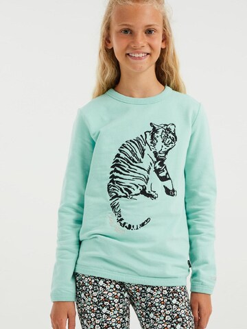 WE Fashion - Sweatshirt em verde: frente